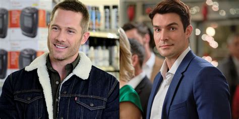 Luke Macfarlane and Peter Porte are coupling up for Hallmark